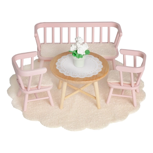 Lundby Dining Room Doll House Furniture, 4 Pieces