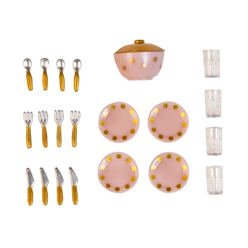Lundby Doll House Dinner Set Accessories