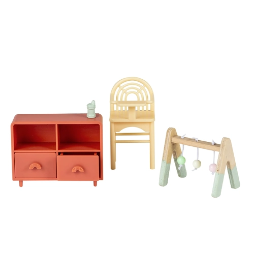 Lundby Baby Room Doll House Furniture Set