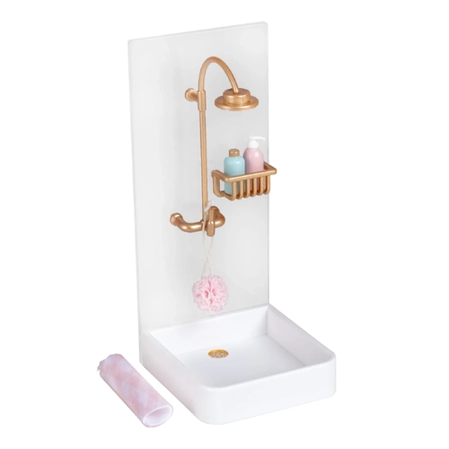 Lundby Bathroom Shower Doll House Furniture Set
