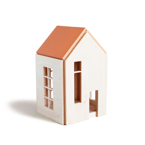 Babai Magnetic House - Medium, Terracotta