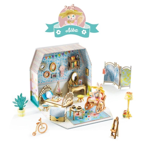 Djeco Mi House Miniature Home Model Kit - Alba