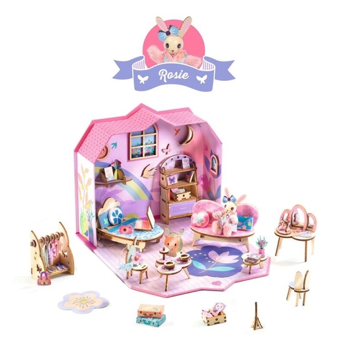Djeco Mi House Miniature Home Model Kit - Rosie