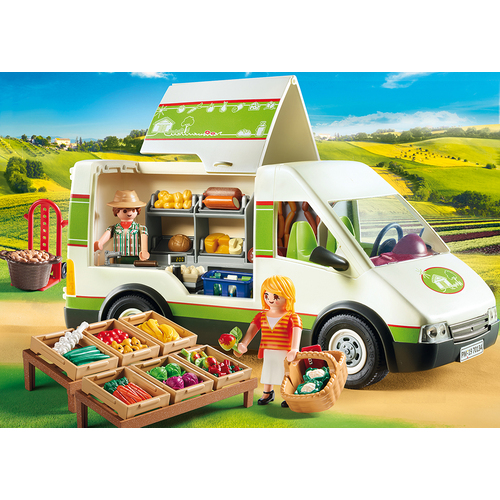 Playmobil Mobile Farm Market Food Truck