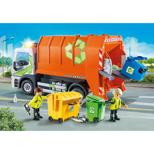 Playmobil City Life Recycling Garbage Truck