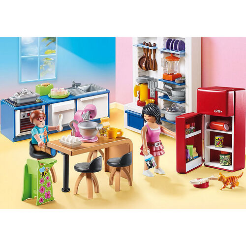 Playmobil Dollhouse Family Kitchen