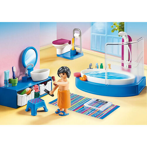 Playmobil Dollhouse Bathroom with Tub