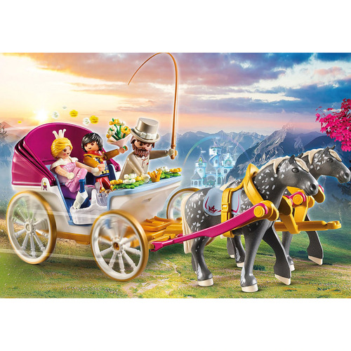Playmobil Princess Horse-Drawn Carriage
