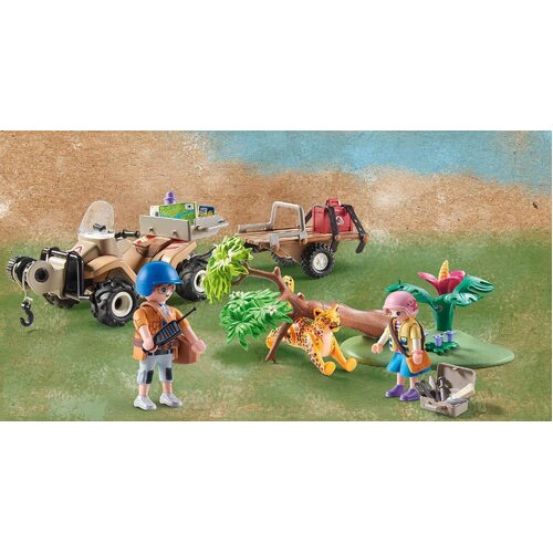 Playmobil Wiltopia Animal Rescue Quad
