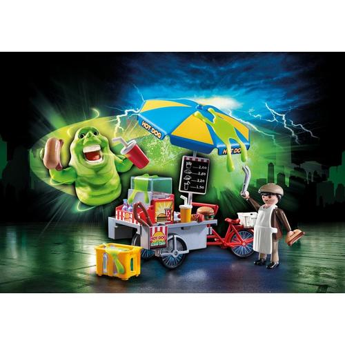 Playmobil Ghostbusters Slimer with Hot Dog Stand