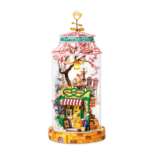 Robotime Rolife Magical Cafe DIY Miniature Dollhouse