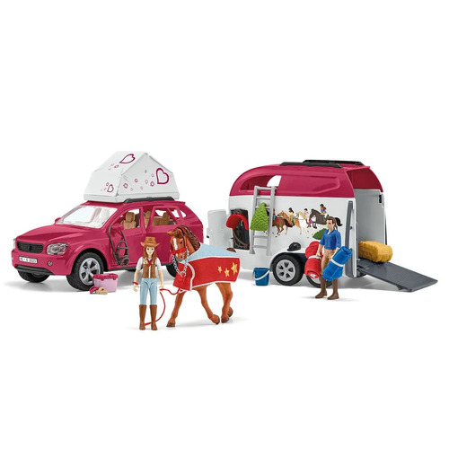 Schleich Horse Club Horse Adventures with Car and Trailer