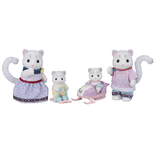 Sylvanian Families Snow Leopard Family