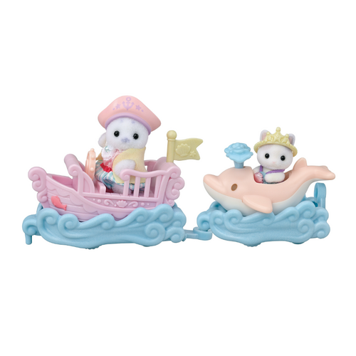 Sylvanian Families Amusement Park Ride Set - Ride the Waves