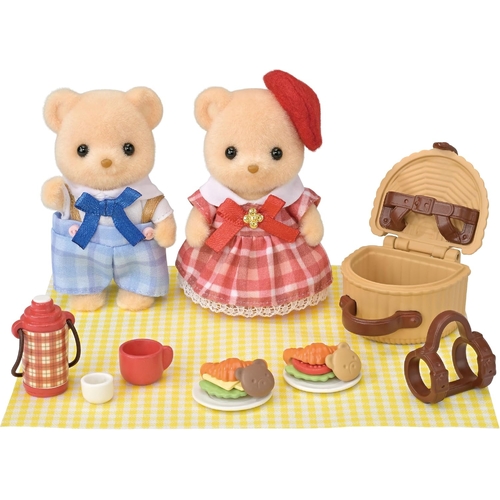 Sylvanian Families Biscuit Bear Sister & Brother