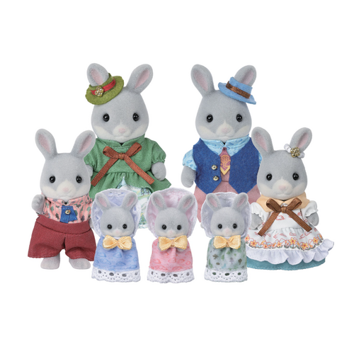 Sylvanian Families Cottontail Rabbit Family Celebration Set