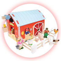DJECO - Colourful doll house - Colour house – French Blossom